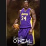 NBA Shaquille O'Neal 12 inch Purple Jersey Action Figure 